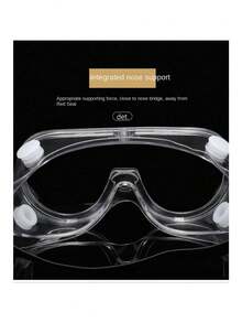 安全防塵防霧防風防砂保護眼鏡,可保護您的眼睛。適用於風沙和塵土環境下需要它的人。 - 白色 - 查看 6