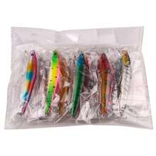 Camplab Mồi câu cá Cá tuế Mồi 10cm/9g Nổi Với Hạt Nhựa cứng Nhân tạo Mồi Dụng cụ bắt cá Sản phẩm - 9 # đỏ và xanh - Xem 6