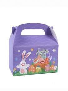 8pcs/Set 16*9*9cm Cartoon Cute Easter Candy Gift Box For Festival Packaging - Multicolor - View 7