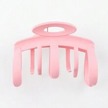6pcs Women's Matte Hair Claw Clips Suitable For Daily Wear - Multicolor - View 7