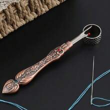 復古拆縫針線取出器,裁縫工藝刺繡工具必備 - 玫瑰紅 - 查看 2