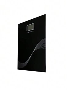 1只0.2-180kg電子厚化鋼化玻璃和lcd顯示器,個人浴室體重計,人體重量數字秤,體重機 - 黑色 - 查看 8