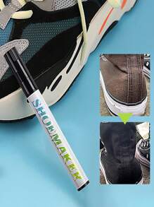 1pc Black Color Anti-Oxidation Pen For Touch- On White Or Black Sneakers, Repairs, Color Restoration, De-Yellowing And Whitening, For Women Men Sneakers Shoes, Casual Shoes,White Shoes