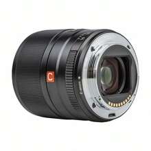 Viltrox  33mm F1.4 33/1.4 E 33F1.4 Large Aperture Portrait Prime Lens STM For  E Mount Mirrorless Camera - Black and White - View 4