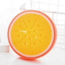 1pc Fruit Shaped Random Cleaning Sponge Suitable For Kitchen - Multicolor - View 9