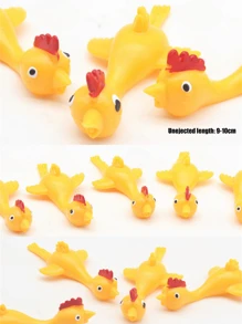 10 Stück/Packung 20 Stück/Packung Teenager gelbe Finger Abschuss fliegende Gummi Hühner elastisch dehnbar Stress-Abbau lustige Scherz praktische Witzartikel Klebetricks an Wand Neuheit Geschenke, Spielzeug, lustig, Geschenke, Spielzeug, lustig, Geschenke, Spielzeug, Fidget Spielzeug, Geschenke für Teenager, Großpackung, Fidget Spielzeug für Erwachsene