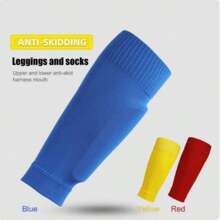 1 par Manga de pierna deportiva para exteriores, manga de compresión para la pantorrilla, calentador de piernas para ejercicio, protector de pierna para correr y acondicionamiento físico profesional, color aleatorio
