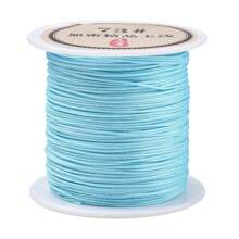 1 Rollos De Cerca De 40 Metros De Alambre Trenzado De Jade De Nailon No. 73 De 0.06 Cm Y Cuerda De Cuentas Adecuados Para Brazaletes Y Collares Diy, Fabricación De Joyas Trenzadas De Joyas