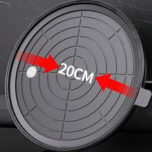 1個20 * 20cm黑色橡膠墊重型真空吸盤,適用於花崗石,瓷磚,玻璃