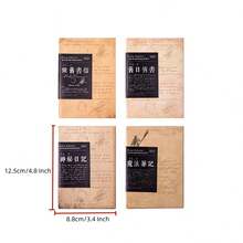 30入組/套復古筆記本和信紙系列剪貼簿紙裝,日記和期刊主題,古董英國背景,規劃者裝飾墊 - 彩色 - 查看 7