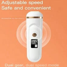 1個帶顯示屏的電動足磨刀; 玻璃磨頭,快速去除老茧,並具有更長的使用壽命; 悄音設計,無噪音電機具有強大的動力和長久的使用壽命; 兩種可調節的速度; 360度水平旋轉; - 白色 - 查看 2