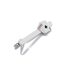 Men's Fashion Tie Clip For French Business Shirt With Music Note Rhinestone Cufflinks, Musical Note Tie Clip For Men's Business Shirt - Blue Note Clip - View 8