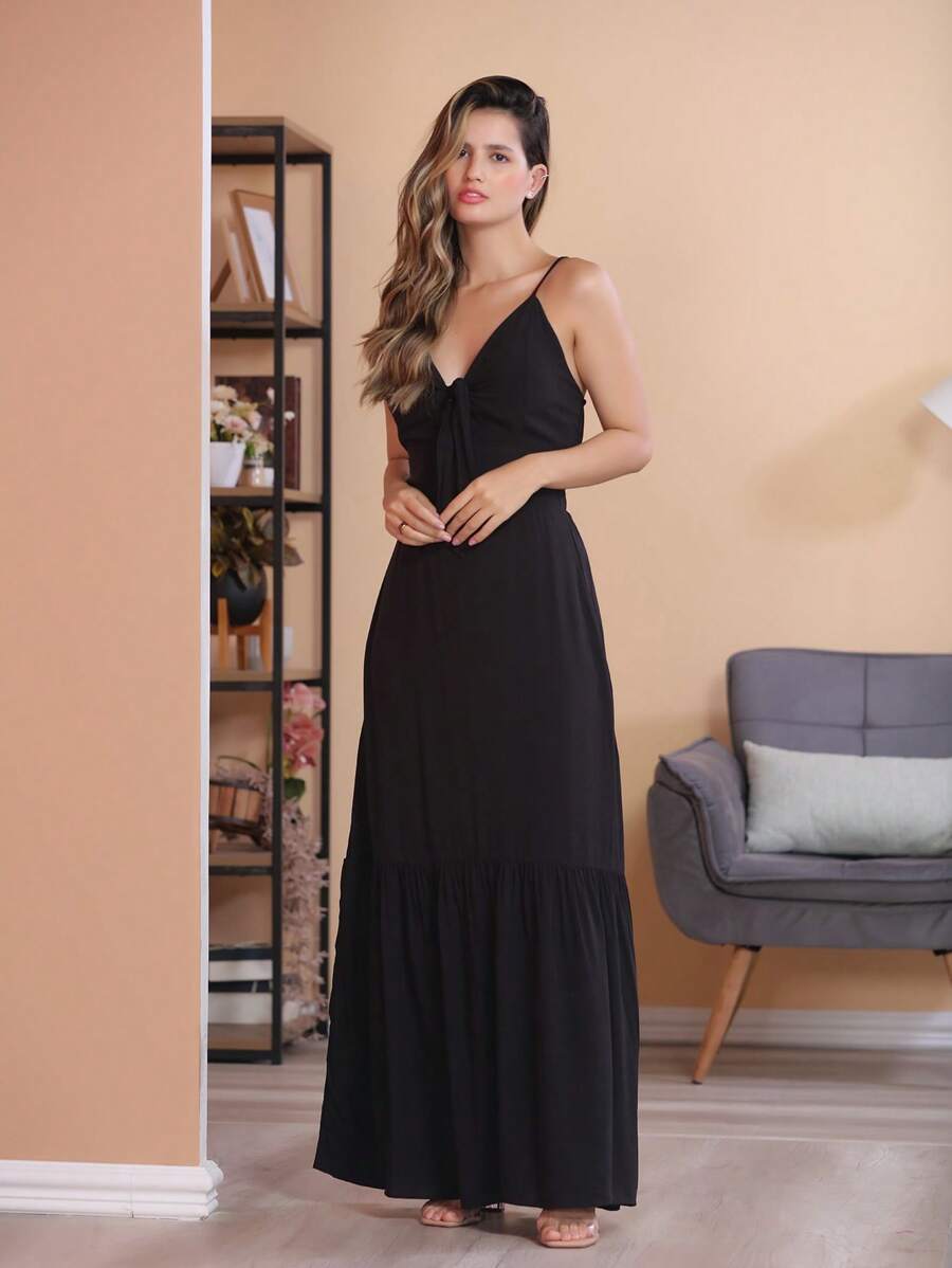 Women Dresses - Black - View 1
