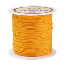 1 Rollos De Cerca De 40 Metros De Alambre Trenzado De Jade De Nailon No. 73 De 0.06 Cm Y Cuerda De Cuentas Adecuados Para Brazaletes Y Collares Diy, Fabricación De Joyas Trenzadas De Joyas