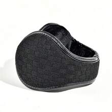 1個耳套，男士寒冬保暖耳套，非常厚實可保護耳朵，適用於戶外滑雪，PU皮革袋邊可摺疊。 - 彩色 - 查看 12