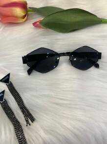 Women Sunglasses - màu đen - Xem 2