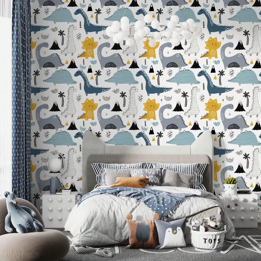 Wall Paper - 白色 - 查看 1