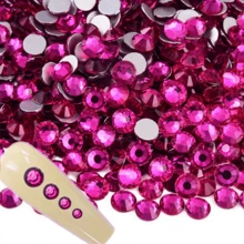 500 piezas de diamantes de imitación de espalda plana, Ss10, translúcidos y blancos, perfectos para arte de uñas y decoración DIY, encantos de uñas, joyas de uñas, suministros de uñas. decoración uñas