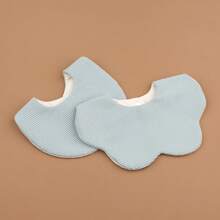 2入組嬰兒用肋紋口水肩