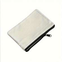 黑貓長笛隨身攜帶袋帆布袋鉛筆袋,袋,化妝包收納化妝品用具,化妝品收納 - 白色 - 查看 5