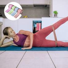 4入組阻力帶套裝,阻力帶套裝,阻力健身運動循環帶,適用於肌肉拉伸,瑜伽,運動,是很好的健身器材訓練用品 - 彩色 - 查看 5
