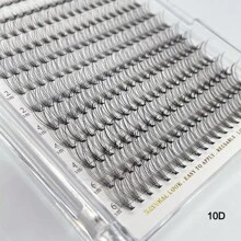 PALM LASHES DIY przedłużanie rzęs 240 klastrów 0.07D-8-16mm Manga Lashes objętość indywidualne przedłużanie rzęs skupiska rzęs DIY w domu