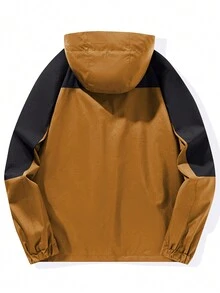 Men's 3-In-1 Outdoor Windproof Waterproof Thickened Sports Climbing Jacket With Detachable Hood, Unisex Couple Jacket Gym Clothes Men - Yellow - View 2