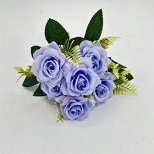 Artificial Flowers - Màu xanh lam - Xem 2