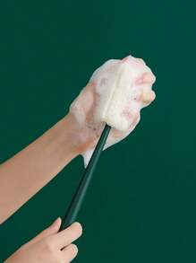 1支家用長柄海綿頭塑料杯刷（顏色隨機） - 彩色 - 查看 5