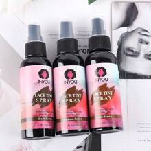 6入組假髮工具套裝,防水蕾絲假髮膠,帶嬰兒髮刷和蠟棒,適用於蕾絲前髮和髮延,長效液體黏劑牢固固定,包括蕾絲染劑噴霧,完美顏色匹配 - Medium Brown - 查看 8