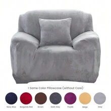 Sofa Covers - Silver-gray - View 3