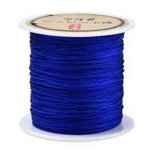 1 Rollos De Cerca De 40 Metros De Alambre Trenzado De Jade De Nailon No. 73 De 0.06 Cm Y Cuerda De Cuentas Adecuados Para Brazaletes Y Collares Diy, Fabricación De Joyas Trenzadas De Joyas