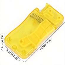 Insertion Sewing Automatic Thread Device Household Tools,Auto Needle Threader DIY Hand Sewing Threader Hand Machine Stitch - Beige - View 4