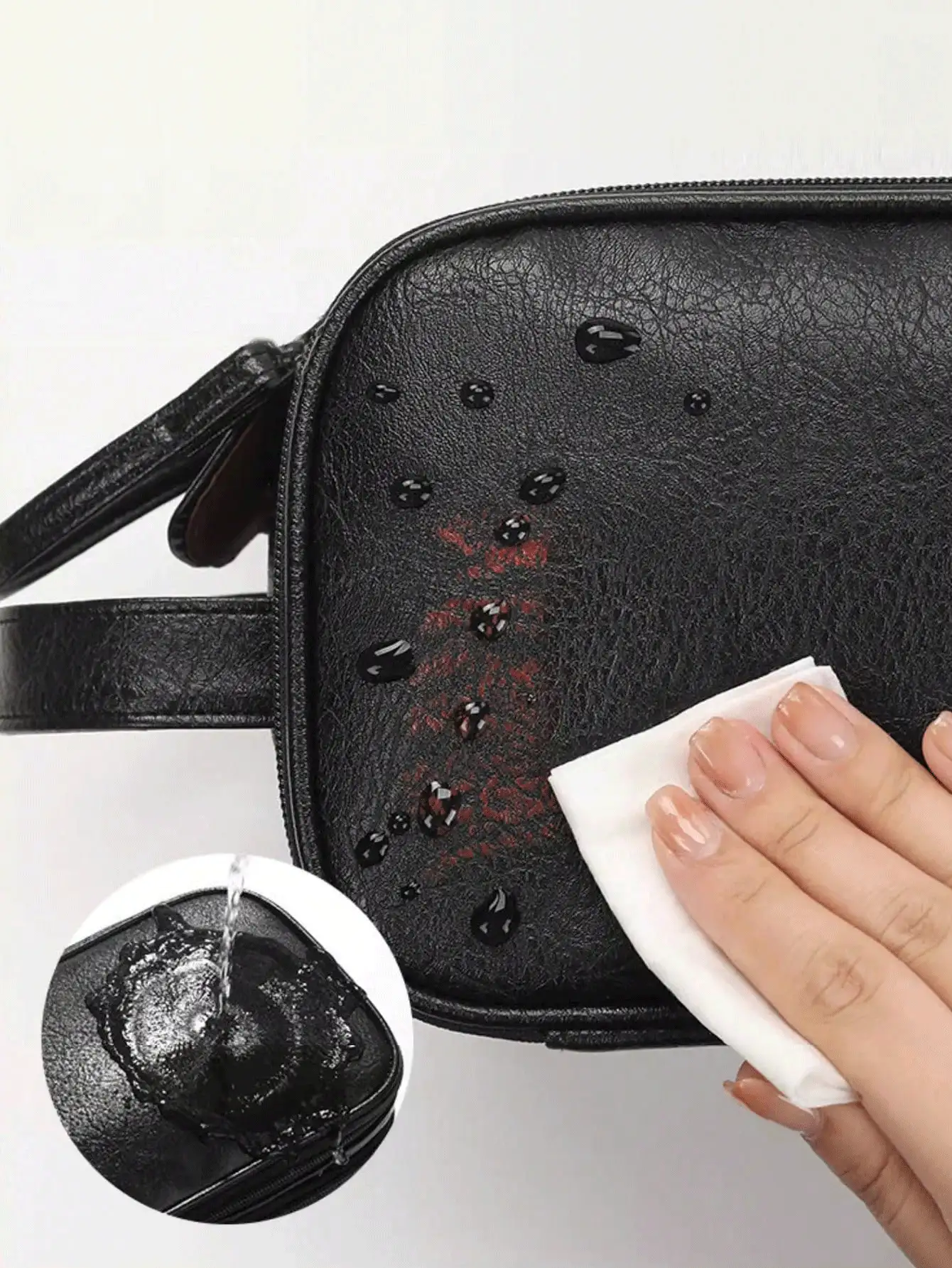Women's Large Capacity Portable Toiletry Bag For Travel And Cosmetic Storage Men Toiletry Bag Makeup Brushes Storage Makeup Bag Makeup Bags Makeup Organizer Make Up Organizer Makeup Storage