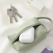 LEHUO Travel 1 Miếng Mini Túi bảo quản Đối với Tiền , Chìa khóa , Son môi , Thẻ xe buýt Và Mỹ phẩm - màu xanh lá - Xem 4