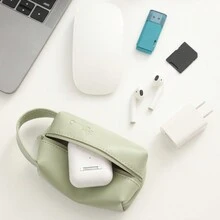 LEHUO Travel 1 Miếng Mini Túi bảo quản Đối với Tiền , Chìa khóa , Son môi , Thẻ xe buýt Và Mỹ phẩm - màu xanh lá - Xem 5