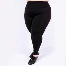 Plus Size Sports Sets - 黑色 - 查看 1