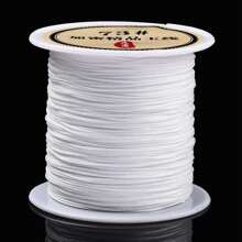 1 Rollos De Cerca De 40 Metros De Alambre Trenzado De Jade De Nailon No. 73 De 0.06 Cm Y Cuerda De Cuentas Adecuados Para Brazaletes Y Collares Diy, Fabricación De Joyas Trenzadas De Joyas