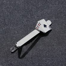 Men's Fashion Tie Clip For French Business Shirt With Music Note Rhinestone Cufflinks, Musical Note Tie Clip For Men's Business Shirt - Blue Note Clip - View 5