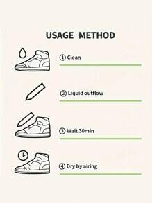 1pc Black Color Anti-Oxidation Pen For Touch- On White Or Black Sneakers, Repairs, Color Restoration, De-Yellowing And Whitening, For Women Men Sneakers Shoes, Casual Shoes,White Shoes