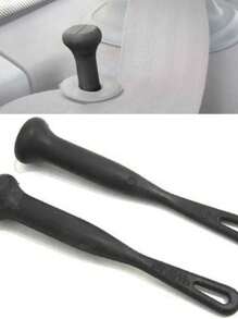 Pino Trava Encosto Bancos Traseiro Gol Parati Voyage G2 G3 G4 - Preto - Visão 2