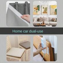 Self Adhesive Hook-And-Loop Strips With Hook & Loop, Sticky Back Fastener For Sofa Cushions, Curtains[1m Tape With Hook Surface] - White - View 6