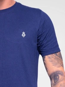 Men T-Shirts - Màu xanh hải quân - Xem 2