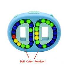 玩具,帶有滾動球、磨盤和旋轉魔豆圖案 - 藍色 - 查看 6