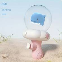 卡通燈光水槍玩具（4種選擇） - 藍色 - 查看 2