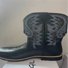 Giày Ủng cưỡi ngựa & Ủng phương Tây - màu đen - Xem 4