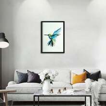 1張帆布鳥藝術印花海報現代客廳家居裝飾畫,不含框架 - 彩色 - 查看 2