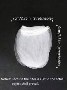 100/200入組廚房洗碗槽垃圾過濾器下水道地漏過濾器