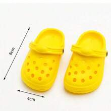 2pcs/Set New Cross-Border Fashionable Pet Shoes, Hole & Beach & Slipper Design For Dogs - Black - View 6