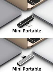 这款 USB-C 转 3.5mm 音频耳机适配器将 USB-C 接口和充电适配器合二为一，采用二合一设计，配备 USB-C 充电端口、AUX 音频接口和快速充电功能。它可让您将支持 Type-C 接口的智能手机连接到 3.5mm 音频耳机、扬声器或麦克风。兼容 15/15 Pro Max 和 Galaxy 系列手机。 - 灰色 - 查看 5